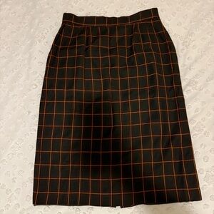 Vintage Evan Picone Wool Pencil Skirt